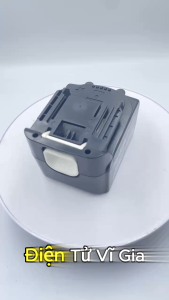 Vỏ Pin Makita 14.4V Vỏ Chân sạc Adapter Có led báo pin 3 Mức kèm ốc vít và tem