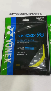 SENAR BADMINTON BULUTANGKIS SENAR YONEX NANOGY NANO GY 98 ORIGINAL