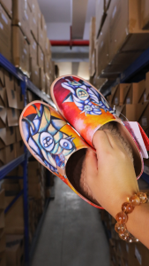 UIN Malaga Womens Art Travel Shoes Comfort Slip On Loafers Lightweight Fashion Loafer-Paris Gala