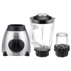 Juicer Glass Cup Food Blender Two-in-One Health Cooking Machine Grinder for Kitchen Use