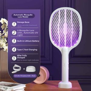 Chuyang | Dual-Function Electric Fly Swatter and Bug Zapper Home Use