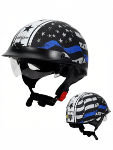 Retro Lightweight Motorcycle Half Helmet