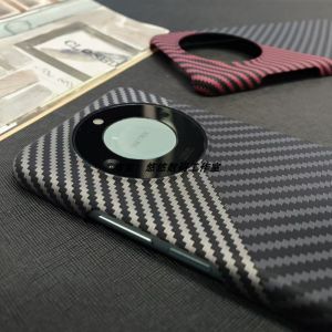 Ultra-Thin Carbon Fiber Patterned Phone Case for Honor X60 X70 X60PRO X50GT Anti-Fall Premium Edition Half Cover Protective Shell