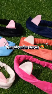 KOREAN RABBIT EAR MODEL HAIR BAND / BANDANA BANDO CUCI MUKA LUCU TERMURAH