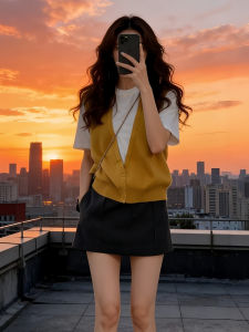 Shalldoer | Unique Stylish Set for Women in Summer Blouse and Skirt
