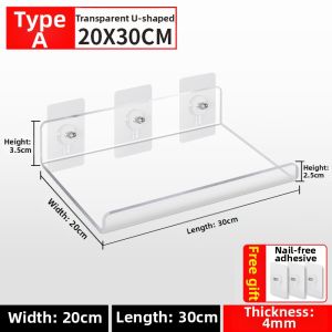 XYBP | Wall Mountable Acrylic Display Shelf