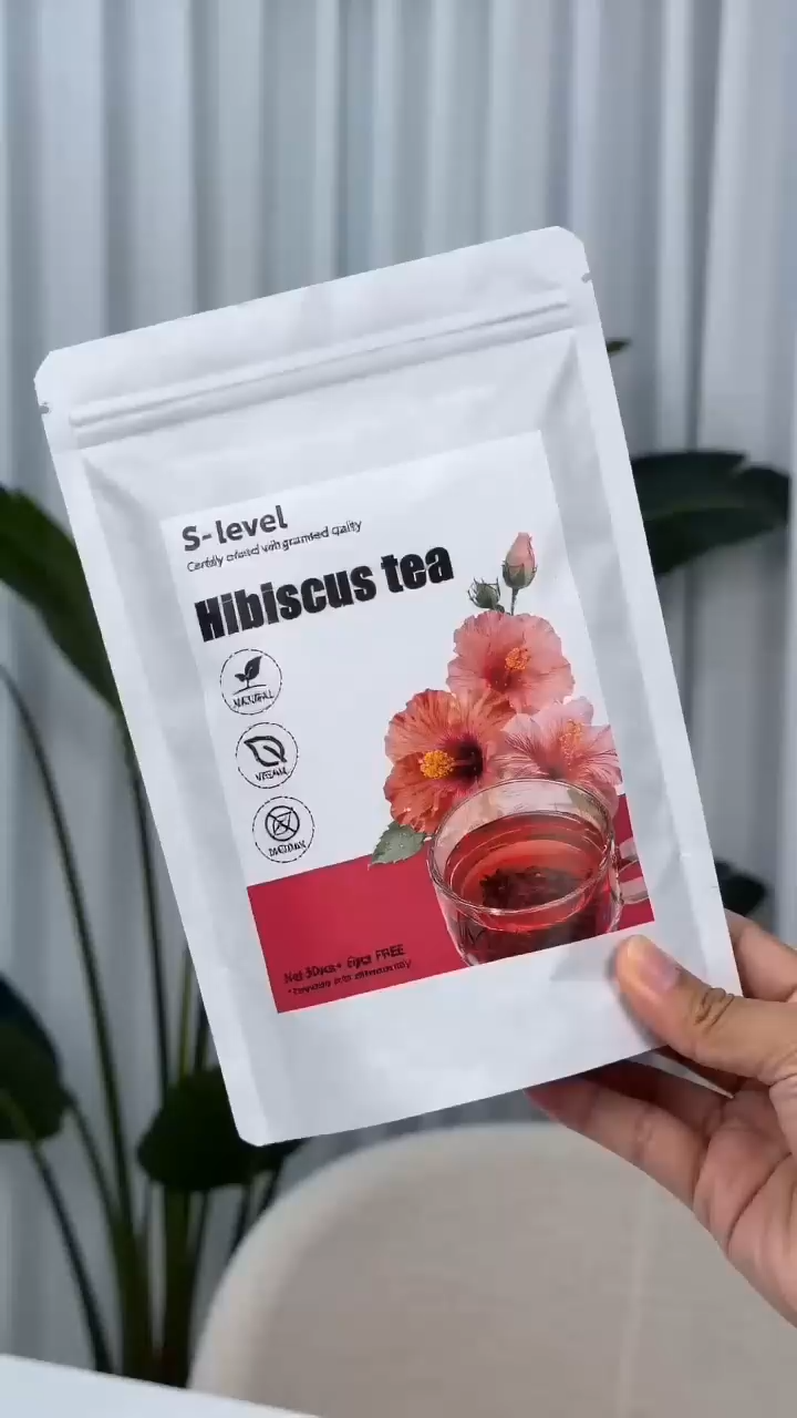 Hibiscus Tea Original Organic Hibiscus Dried Flower Tea Herbal Tea Bag Gumamela Flower