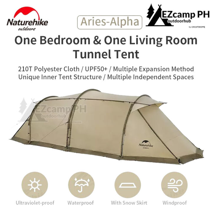Naturehike ARIES Series ALPHA Outdoor Tunnel Type Camping Glamping