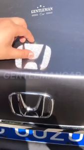 Logo Crystal Emblem Stir Mobil Toyota Honda Mazda Hyundai Mitsubishi