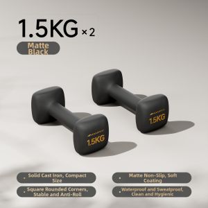 AONFIT | Solid Cast Iron Dumbbells For Strength Training