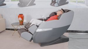 Ghế Massage ELIP O3 (Black Gray) - Mát Xa Châm Cứu Bàn Tay Công Nghệ Body Scan AI Matxa Chân Chuyên Sâu