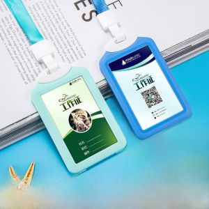 Túi Đựng Thẻ Bảo Vệ Trong Suốt UHOO 6092 Có Dây Đeo Cổ Thẻ Công Sở Thẻ Học Sinh Thẻ Truy Cập Thẻ Giao Thông Công Cộng Thẻ Trường Học