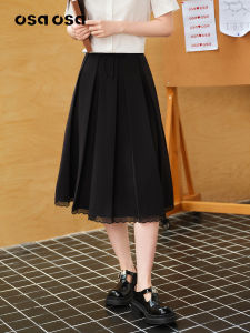 OSA | Elegant Slimming A-Line Half Skirt