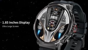 1.85" HD Touch Smartwatch with 710mAh Battery Bluetooth 5.1 & IP67 Waterproof