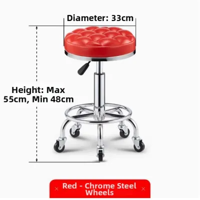 Modern Minimalist Rotating Height Adjustable Bar Chair Home Use Backrest Bar Chair High Stool Front Desk Cashier Chair