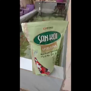 Sankoi San Koi Spirulina Medium M Pakan Makanan Ikan Koi 1kg 1 Kg