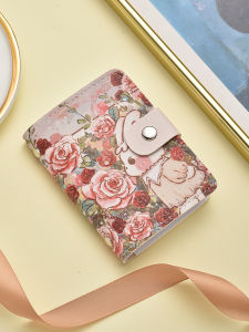 กระเป๋าใส่บัตรรูปกระต่ายดอกกุหลาบขนาดใหญ่ กระเป๋าใส่เอกสารใบขับขี่และบัตรเครดิต กระเป๋าใส่บัตรแบบพกพา 2025 กระเป๋าใส่บัตรผู้หญิง กระเป๋าใส่บัตรแฟชั่น กระเป๋าใส่บัตร PU สำหรับเยาวชน