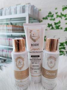 HB SUPER WHITENING HB IMD LENGKAP BODY SERUM SPF 30+++ original by IMD GLOW