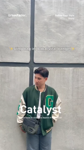 CATALYST ARMY |ManNeedMe x URBAN| Tas Selempang Pria Wanita Sling Bag Bahu