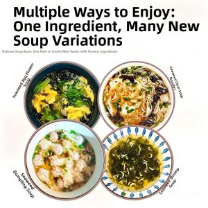 WENXIANGZAN | Individually Packaged No Additives Quick Brewing Soup Mix