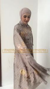 Mukenah Dewasa Silk Daily Motif Tas Premium Arsyla Series