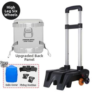 Student Backpack-Compatible Wheeled Frame