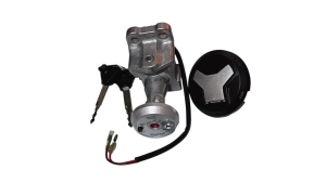 IGNITION SWITCH NMAX V1 2WIRES AND 2KEYS WITH FUEL TANK CAP COVER NMAX115 MOTORCYCLE MODEL