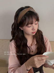 Retro Coffee Color Twist Hairband 2026 New Style Hair Ring Hair Clip for Girls Fashionable Elegant Hair Ties by ROVEDCITY