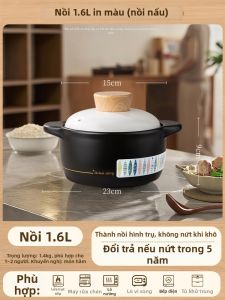 Suncha | Nồi Hầm Chống Dính Gốm Chống Nóng