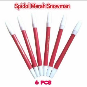 Paket 6 Pcs Spidol Warna Kecil Snowman Marker
