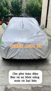 Bạt phủ ô tô VẢI DÙ OXFORD LOẠI 1 cao cấp bền bỉ che nắng chống mưa chống xước cách nhiệt sử dụng 4 mùa
