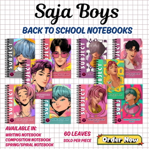 SAJA BOYS Kids Notebook available in Writing Composition and Spiral Notebook - sold per piece