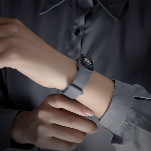 psnld | NFC Compatible Wristband for Xiaomi Smart Band 3/4/5/6/7 Japanese Style Silicone High-Quality