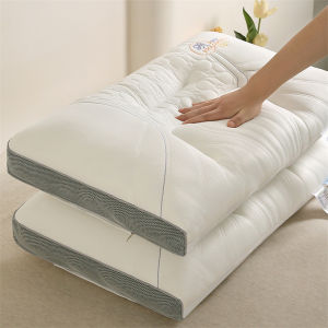 Hotel Spa Neck Massage Pillow Pair Sleep Aid Student Dormitory Special Use Whole Head Polyester Fiber Rectangular Pillow