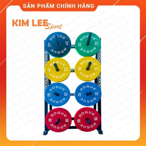 Tạ bánh cao su ROGUE thường cao cấp lỗ 50 nhập khẩu ( giá 1 cặp)
