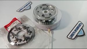 Rumah Kopling Assy KAKI 6 KWB Honda BLADE NEW / REVO ABS Kode Part: 22121-KWB-601