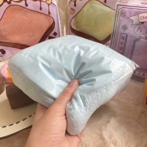 Hot Toys | Thick Square Milk Rice Cake Squishy Slow Rising Milk Cake Bread Slow Rebound Fidget Toy Anti Stress Release Hand Relax Toy