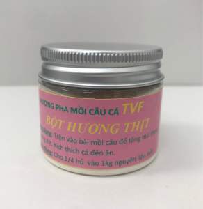 Bột hương thịt câu cá - Nguyên liệu hỗ trợ pha trộn mồi câu cá tra trê chim TVF