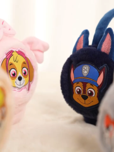 Bông chụp tai giữ ấm bảo vệ tai cho bé gái 3-6 tuổi