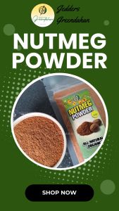 Greendahan Nutmeg Powder 100g - Organic Spice Premium Quality