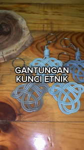 Gantungan Kunci Miniatur Etnik Souvenir