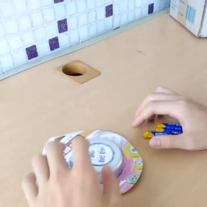 Mini 3 LED Battery Powered Touch Lamp Wireless Stick Push Light Wall Cabinet Camping Lampu Malam