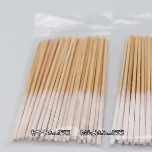 PVN64774 Gói 30c Tăm Bông Cotton Cán Dài Không Xơ Vải Sử Dụng Một Lần Tiện Lợi