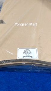 ( Uk L harga 50pcs ) Paper LUNCH BOX KRAFT Coklat Size L kotak makan Takeaway polos