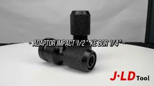 JLD Konverter Adaptor 1/4 Inch Hex Impact Wrench Socket Drive Socket Adapter