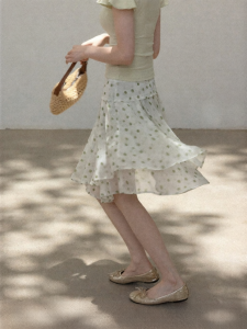 Cantonstory | Summer Office Slimming A-line High-waist Skirt
