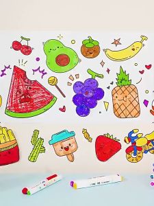 💎💫GROCELY💫💎 LEMBAR MEWARNAI ANAK PANJANG 90 CM DAN 3METER / MAINAN EDUKATIF ANAK LEMBAR MEWARNAI GAMBAR / LEMBAR BUKU MEWARNAI