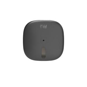 Commercial Wall-Mounted Toilet Tissue Box Hotel Single-Pull Large Roll Paper Holder No-Drilling Required round ABS Plastic