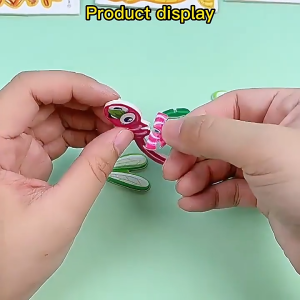 10 PCS 3D Cartoon Puzzle Kids Educational Toys Cartoon Puzzle Craft DIY Jigsaw Puzzles Party Birthday Funny Insect Model 3D Assembly Model