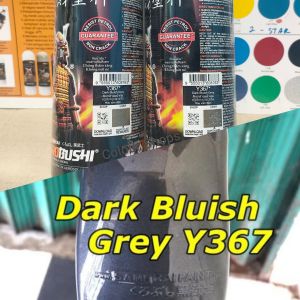 Pilok Pilox Cat Samurai Dark Bluish Grey Y367 367 Abu abu Monyet 400ml Cat Semprot Samurai Paint Kurobushi Aerosol 400 ml